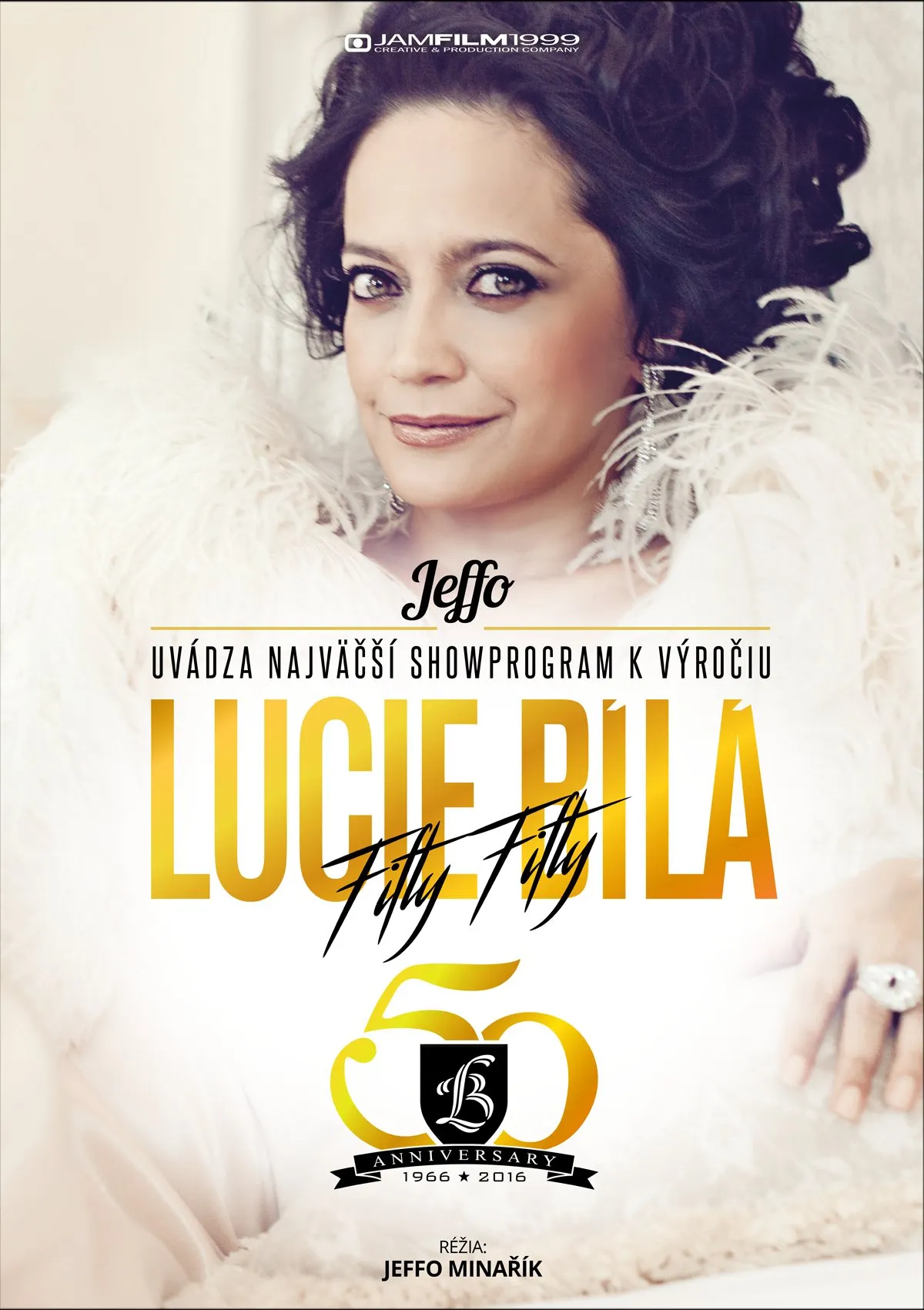 Poster for Lucie Bílá · Fifty Fifty